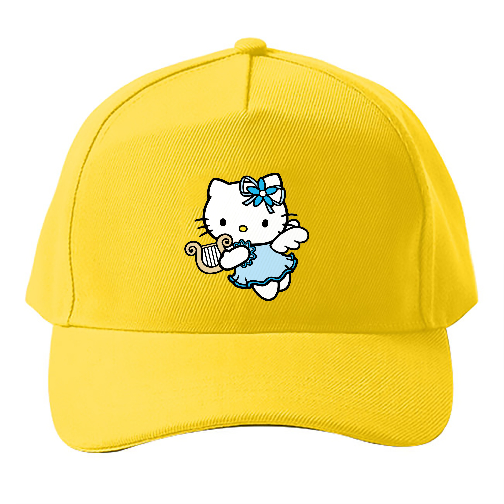 （画像用） Hello Kitty ハローキティ ベースボールキャップ 綿100％ 男女兼用 帽子 スポーツ